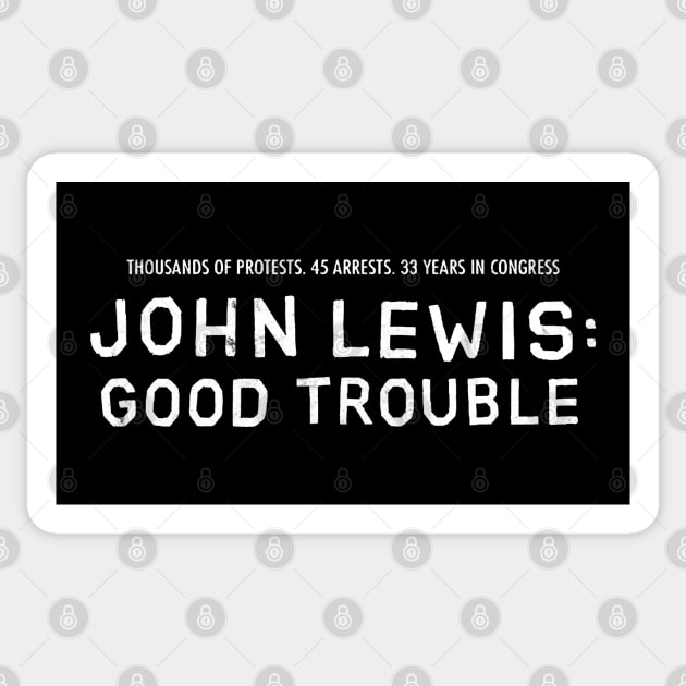 john lewis good trouble Sticker by iceiceroom